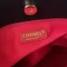 CHANEL Calfskin Quilted Pocket Shopping Tote Black #A49154