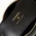 CHANEL Caviar Quilted Polly Pocket Pouch Hobo Black/White #A49188