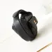 CHANEL Caviar Quilted Polly Pocket Pouch Hobo Black/White #A49188