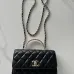 Chanel Quilted Handbags With Chain Straps And Top Handles Showcasing Timeless Elegance #A50415