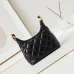 CHANEL Shiny Lambskin Quilted Small Hobo #A49163