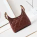CHANEL Shiny Lambskin Quilted Small Hobo #A49163