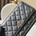 Chanel Quilted Leather Bag With Charm Accents For Unique Luxury Style #A49786