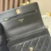 Chanel Quilted Leather Bag With Charm Accents For Unique Luxury Style #A49786