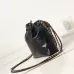 Chanel 22 mini handbag, Shiny calfskin &amp; gold-tone metal  #A49199