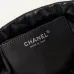 Chanel 22 mini handbag, Shiny calfskin &amp; gold-tone metal  #A49199