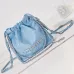 Chanel 22 mini handbag, Shiny calfskin &amp; gold-tone metal  #A49199