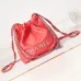 Chanel 22 mini handbag, Shiny calfskin &amp; gold-tone metal  #A49199