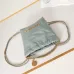 Chanel 22 mini handbag, Shiny calfskin &amp; gold-tone metal  #A49199