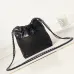 Chanel 22 mini handbag, Shiny calfskin &amp; gold-tone metal  #A49199
