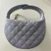 Chanel Black Quilted Leather Bag With Pearl And Gold Chain Chain Accents #A50411