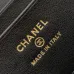 Chanel 25C Black and White Tweed Top Handle Vanity Case #A49148