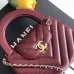 Chanel 26S Kelly Quilted Lambskin Top Handle Bag, 13 x 19 x 7 cm #A63223