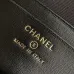 Chanel AP5276 Suede &amp; Leather Handbag with Chain Strap Size 17-19.5-5 #A62896