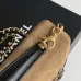 Chanel AP5276 Suede &amp; Leather Handbag with Chain Strap Size 17-19.5-5 #A62896