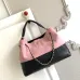 Chanel AS5634 Suede &amp; Leather Tote Bag with Chain Strap Size 36x24x12CM #A62913