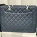 Chanel Black Caviar Gst In Gold Hardware #A49228