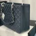 Chanel Black Caviar Gst In Gold Hardware #A49228
