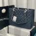Chanel Black Caviar Gst In Gold Hardware #A49228