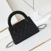 Chanel Black Quilted Aged Calfskin Mini Kelly Bag Aged Gold Hardware #A49205