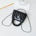 Chanel Black Quilted Aged Calfskin Mini Kelly Bag Aged Gold Hardware #A49205