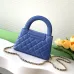 Chanel Black Quilted Aged Calfskin Mini Kelly Bag Aged Gold Hardware #A49206