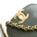 Chanel Black Quilted Aged Calfskin Mini Kelly Bag Aged Gold Hardware #A49206