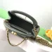 Chanel Black Quilted Aged Calfskin Mini Kelly Bag Aged Gold Hardware #A49206
