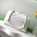 Chanel Bowling Bag: Cowhide Leather 24K Gold Chain Handbag with Pockets #A49219