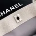 Chanel Cerf Tote Bag Leather Handbag 24x36x14cm #A63844
