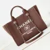 Chanel Deauville Coco Mark Tote Bag Canvas #A49193