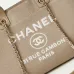 Chanel Deauville Coco Mark Tote Bag Canvas #A49193