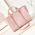 Chanel Deauville Coco Mark Tote Bag Canvas #A49193