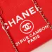 Chanel Deauville Coco Mark Tote Bag Canvas #A49193