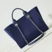 Chanel Deauville Coco Mark Tote Bag Canvas #A49193