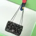 Chanel Evening bag, Strass, silver-tone metal, black  #A49176