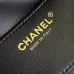 Chanel Hobo Shoulder Bag  Hippie Style Vintage Gold Coin Button Drawstring Bucket Bag #A59440