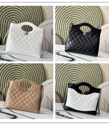 Chanel Quilted Handbags in Classic and Two - Tone Color Schemes size:32×30×9cm #A53913