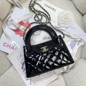 Chanel Kelly Top Handle Quilted Leather Bag 13x19x7cm #A64992