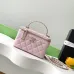 Chanel Quilted Vanity Bags In Assorted Colors Showcasing Iconic Design And Luxury Appeal #A50409