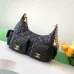 Chanel Large Capacity Black Gold Chain Shoulder Bag #A49225