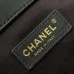 Chanel Maxi shopping bag, Calfskin &amp; gold-tone metal, black #A49134