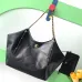 Chanel Maxi shopping bag, Calfskin &amp; gold-tone metal, black #A49134