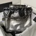 Chanel Metallic Ombre Quilted Shiny Leather Small 22 Hobo #A49194