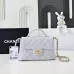 Chanel Quilted Black Leather Handbag With Gold CC Logo And Top Handle #A50222