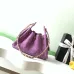 Chanel Mini Suede Bucket Bag  Retro Coin Button  Drawstring  Quilted  Classic Chain #A60143