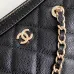 Chanel Mini Timeless Classic Barrel Bag with Chain Black #A49781