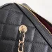 Chanel Mini Timeless Classic Barrel Bag with Chain Black #A49781