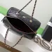 Chanel Mini Timeless Classic Barrel Bag with Chain Black #A49781