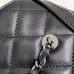 Chanel Mini Timeless Classic Barrel Bag with Chain Black #A49781